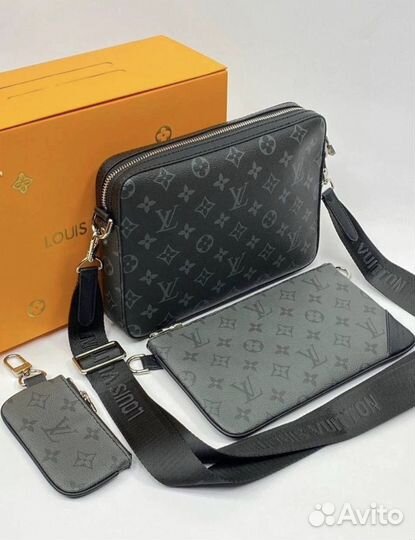 Сумка louis vuitton trio messenger