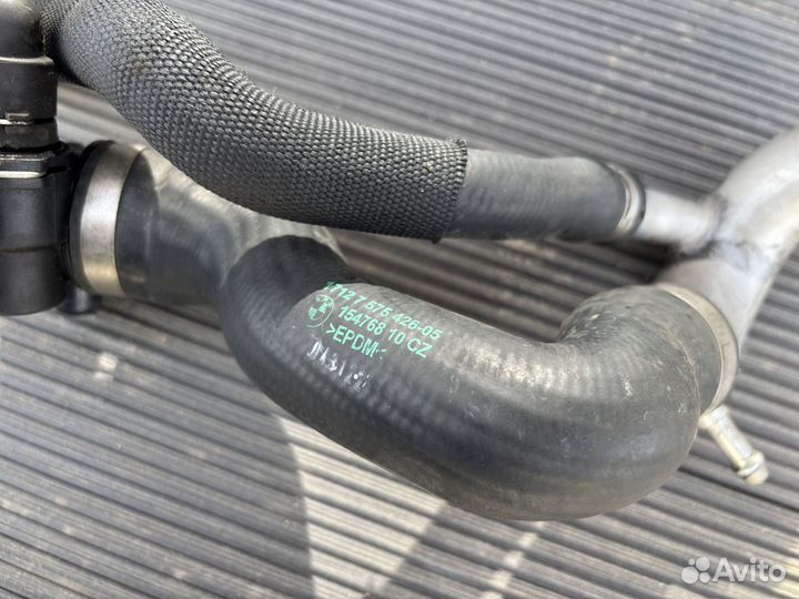 Патрубок радиатора N63 750 BMW F01 F02