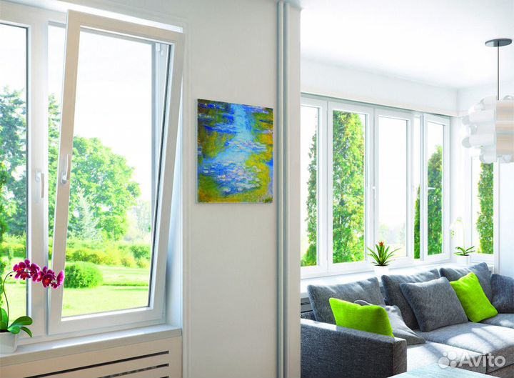 Остекление, Пластиковые окна