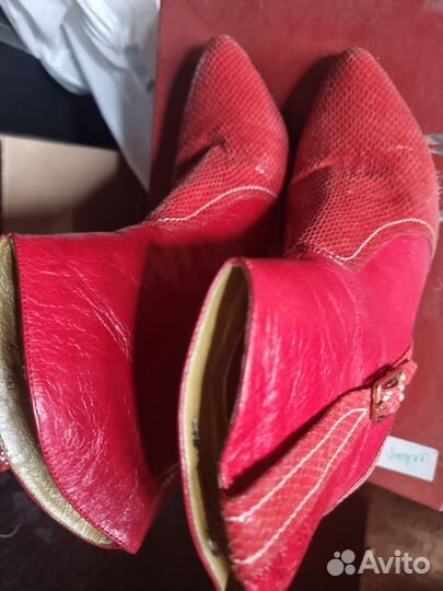 Ботинки женские зимние натуральная кожа