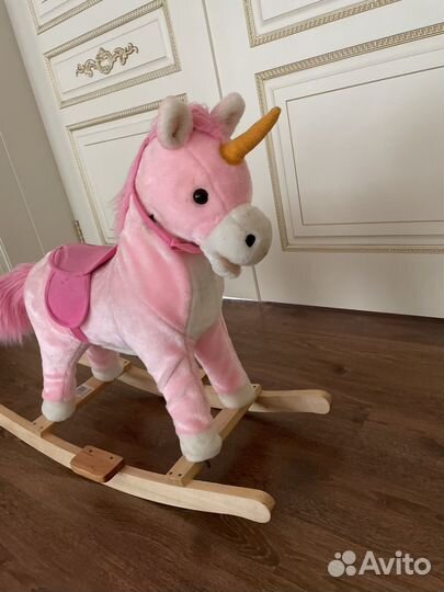 Детская качалка лошадь