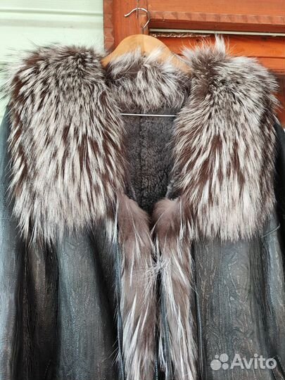 Дубленка натуральная женская большой размер