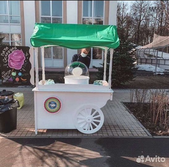 Сахарная вата попкорн мороженое шоколадный фонтан