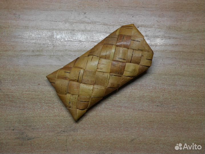 Чехол плетёный из бересты