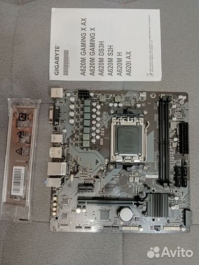 Материнская плата Gigabyte a620m s2h