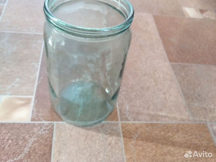 Банка стеклянная 0,5 л,0,75,1 литр