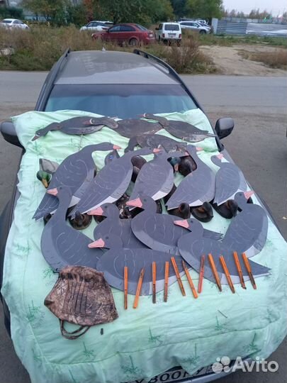 Профиля гусей деревянные