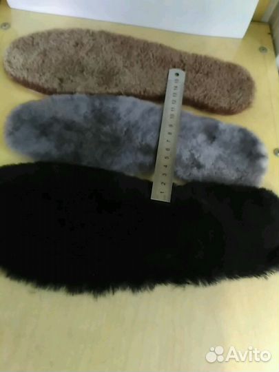 Стельки из натуральной овчины