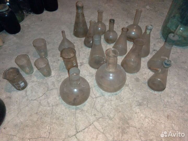 Стеклянная тара для хим.лаборатории