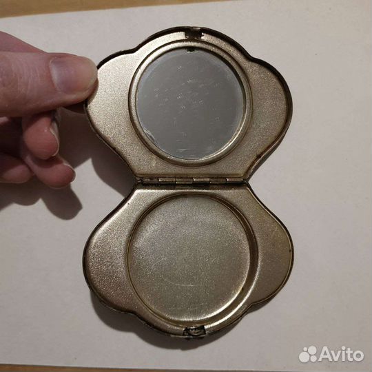 Винтажная Пудреница СССР Медный всадник