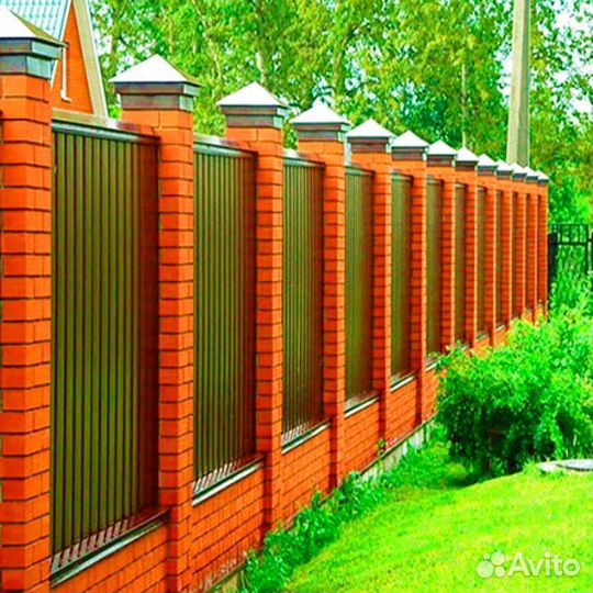 Забор из профнастила