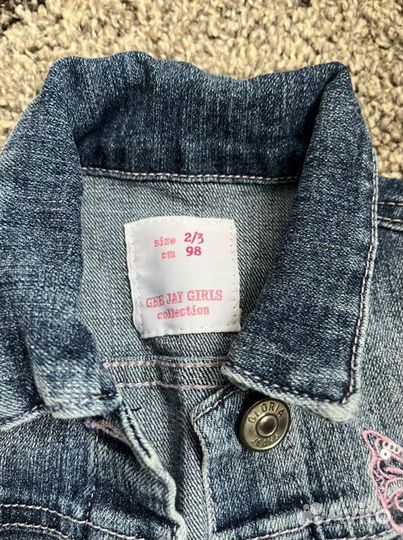 Джинсовка для девочки