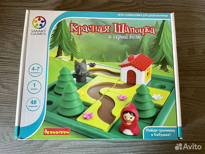 Настольная игра Bondibon Красная Шапочка