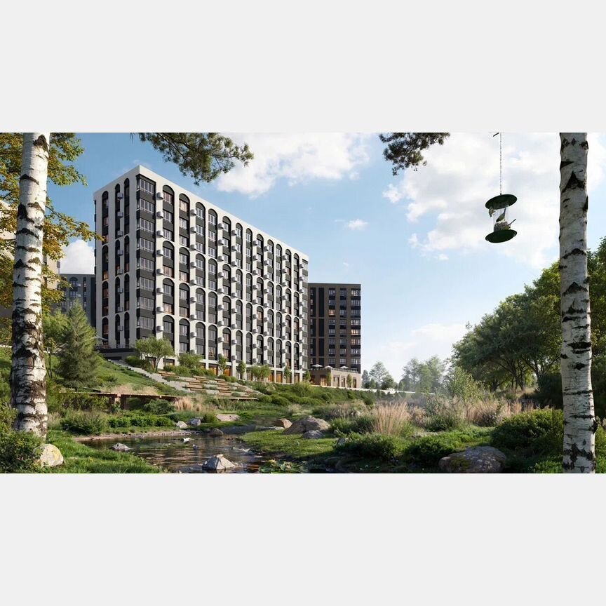 Квартира-студия, 28,6 м², 9/9 эт.