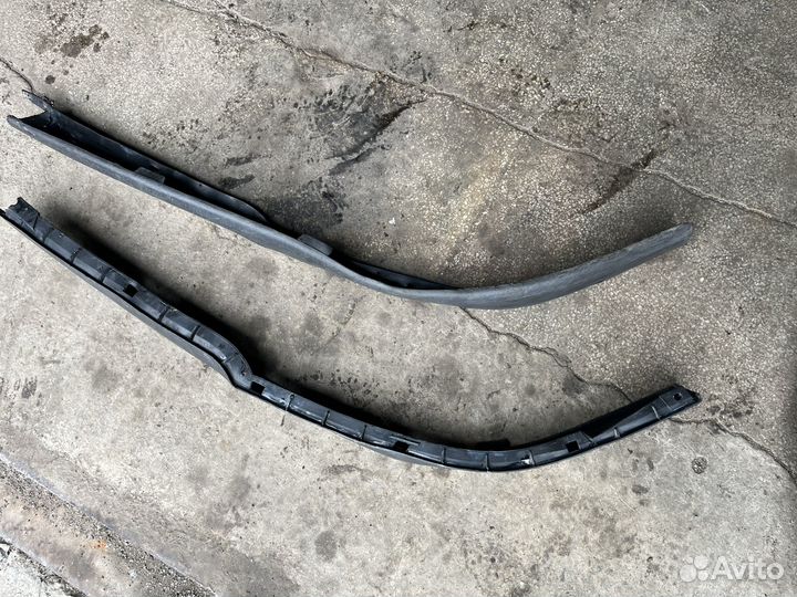 Губа на бампер opel astra h