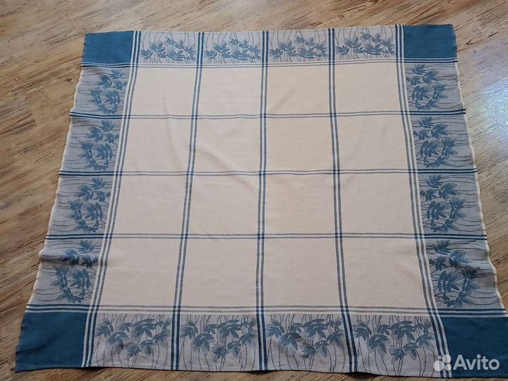 Льняные скатерть,салфетки, платки, косынки СССР