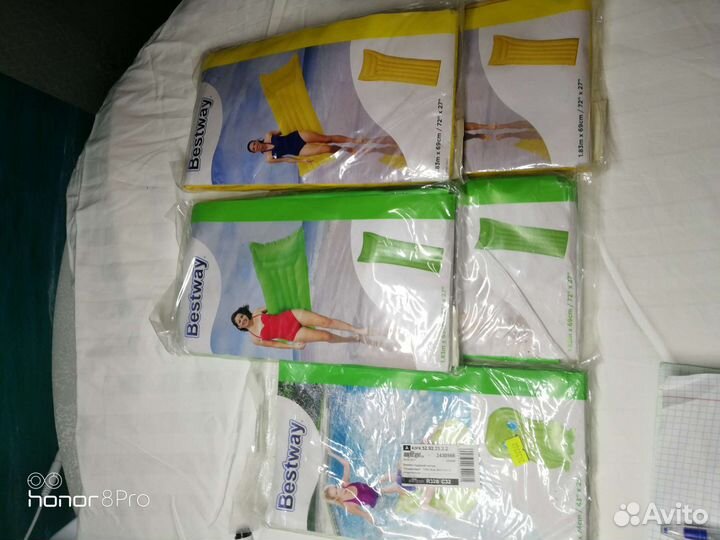 Надувная лодка, пляжные товары