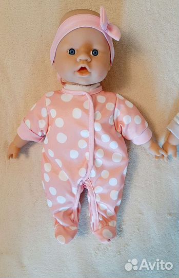 Набор из 2х кукол-малышек, пупсы