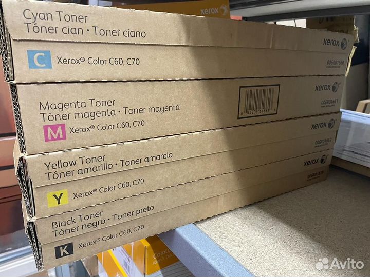 Тонер-картриджи для Xerox Color C60 / C70