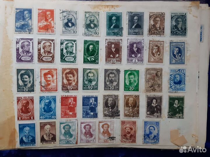 Филателия марки