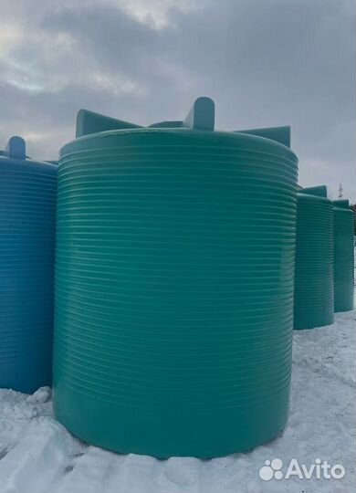 Пластиковая емкость для воды 10000 л