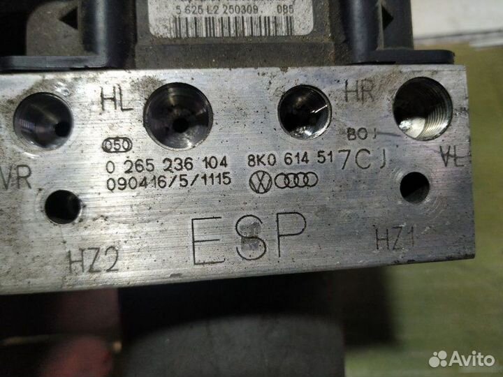 Блок ABS Audi S5 8T CAU 2007—2011