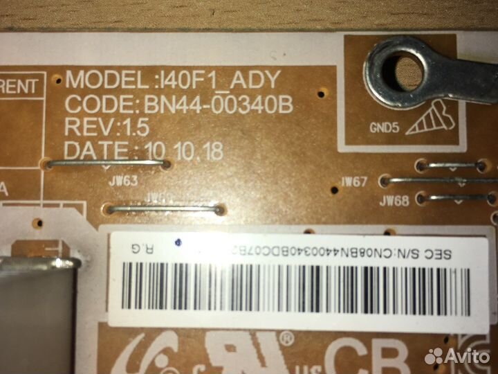 Блок питания I40F1 ADY BN44-00340B
