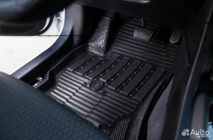 Ковры в салон резиновые Fiat Albea,Ducato 2007