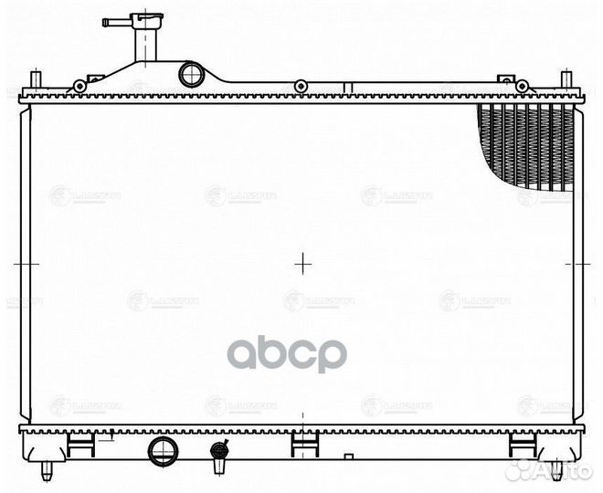 Радиатор LRc1162 luzar