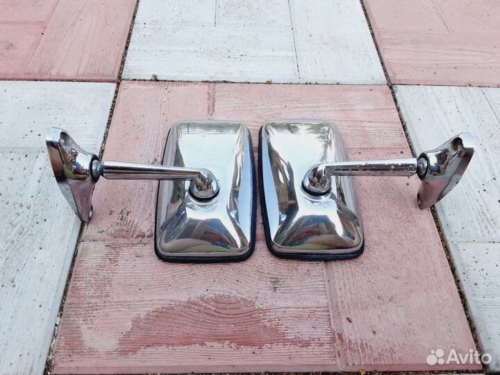 Дутые хром зеркала Ваз 2103, 2106