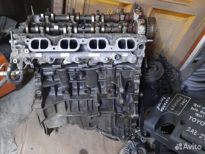Двигатель 2AZ-FSE 2.4 разбор с навесным
