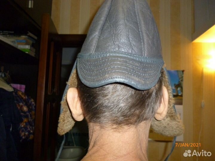 Шапка ушанка мужская