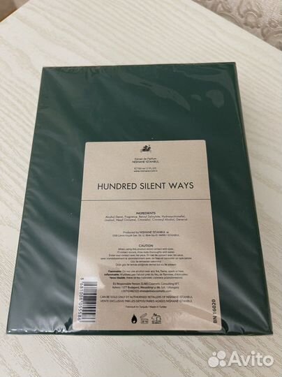 Hundred Silent Ways Nishane