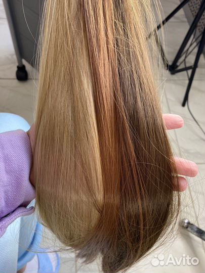 Волосы для наращивания термоволокно пони