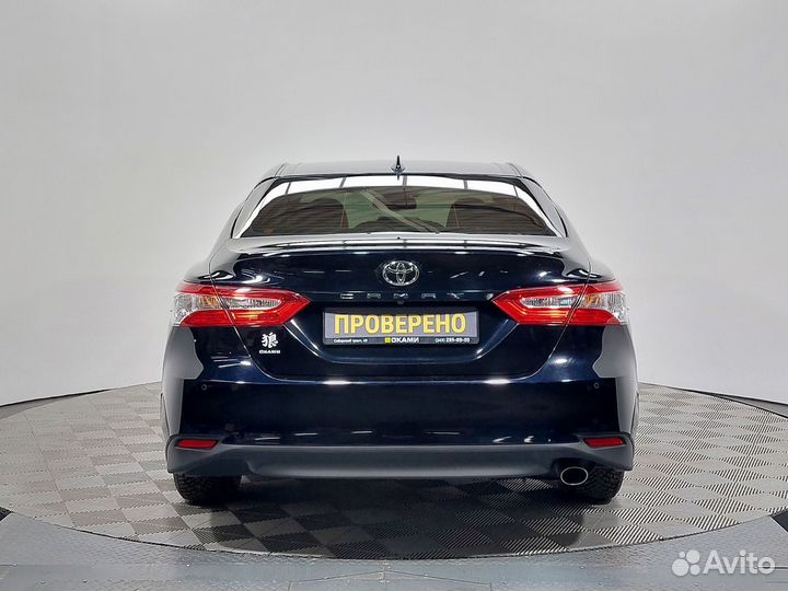 Toyota Camry 2.5 AT, 2018, 164 338 км