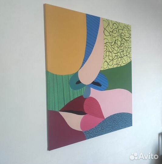 Картина Жажда любви на холсте акрил