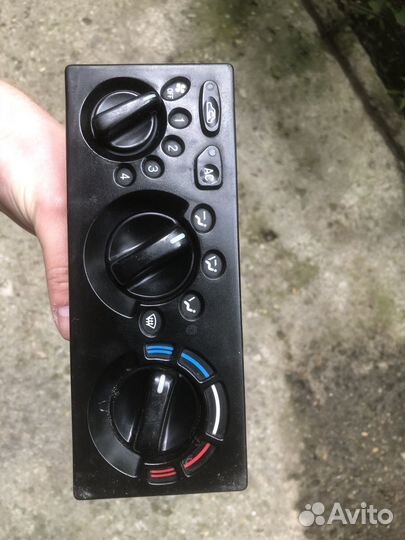 Блок управления климат контролем daewoo nexia