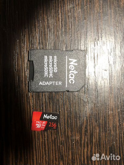 Карта памяти Netac microsdxc 256 гб Class 10