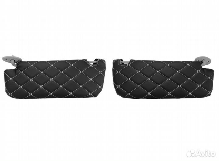 Чехлы на козырьки Шевроле Ланос, заз Шанс, Chance