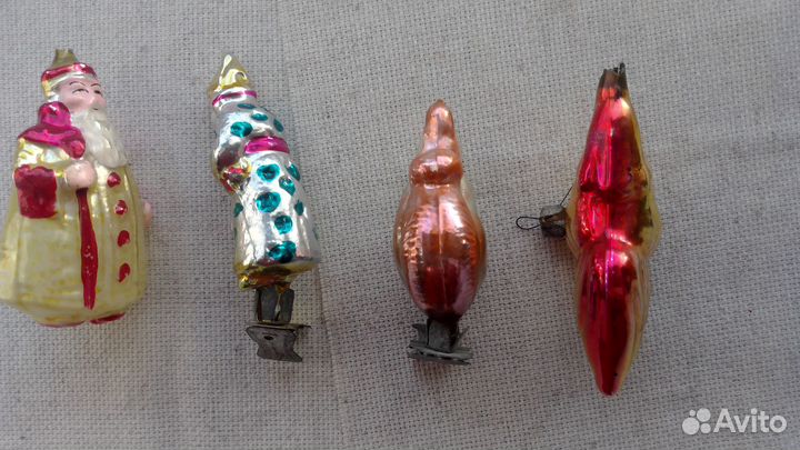 Ёлочные игрушки СССР