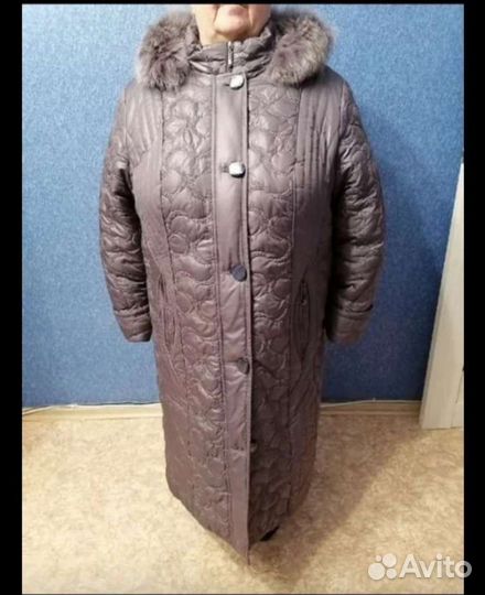 Пуховик зимний женский