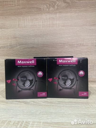 Вентилятор настольный новый