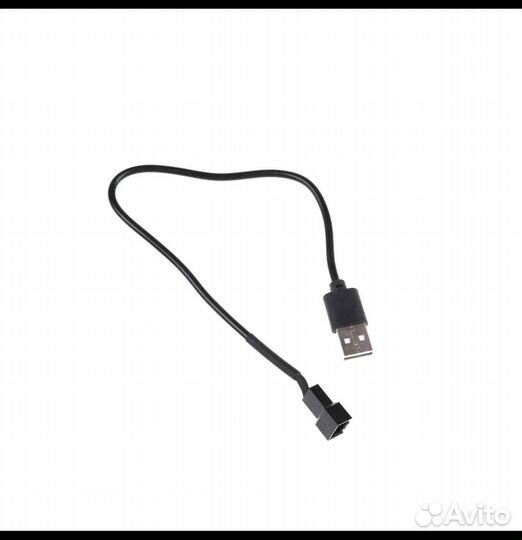 Переходник USB (папа) - 2 pin и 3 pin (мама)