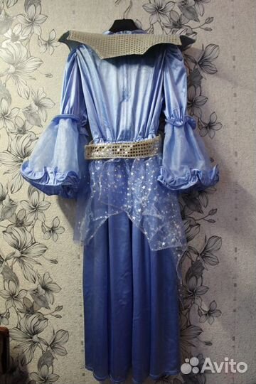 Новогоднее платье снегурочка