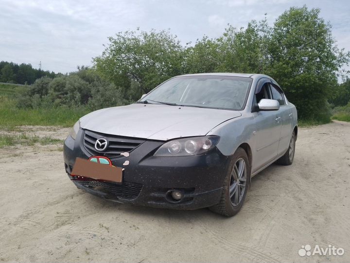 Mazda 3 2.3 МТ, 2003, 188 397 км