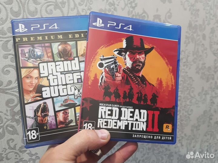 Gta 5 ps4 / Red dead redemption ps4