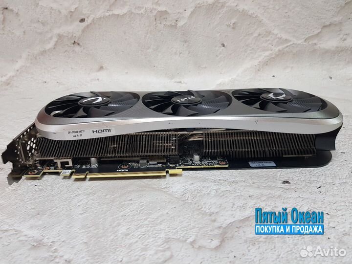 Видеокарта Zotac Gaming RTX 4070 Ti Trinity OC