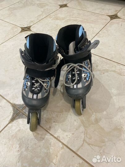 Роликовые коньки детские раздвижные