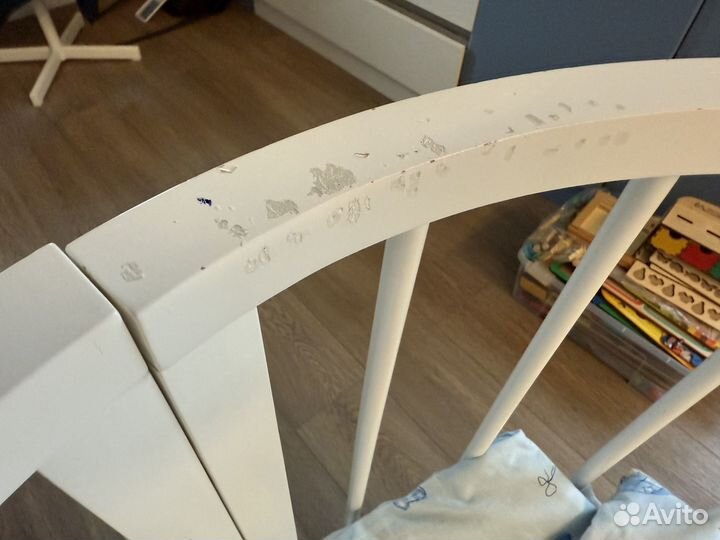 Детская кроватка трансформер круглая