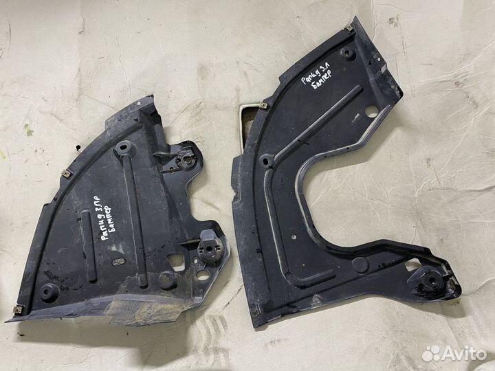 Пыльник заднего бампера Skoda Rapid (NH3) I (2012–